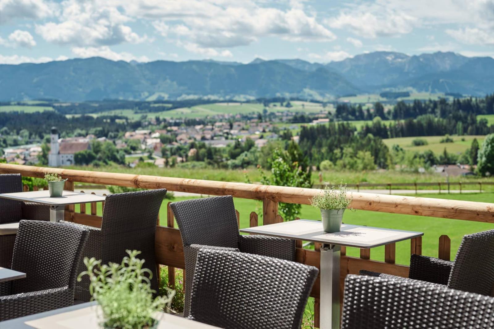 Hotel Auf Der Gsteig Gmbh Lechbruck Exterior foto