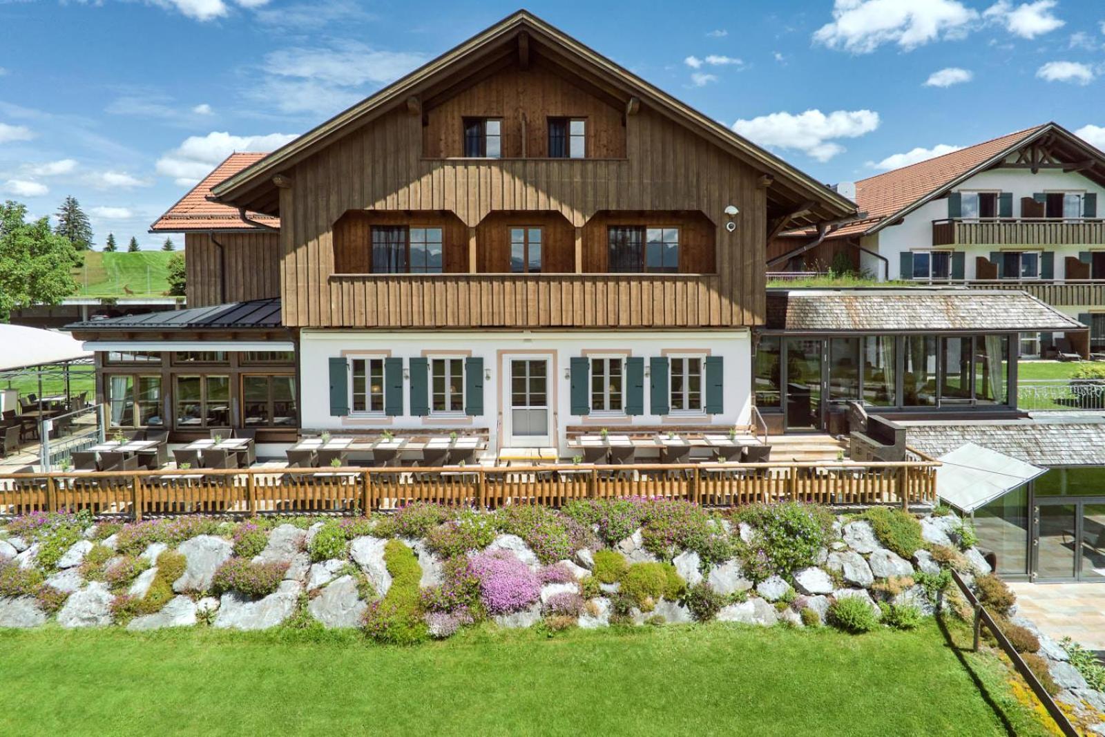 Hotel Auf Der Gsteig Gmbh Lechbruck Exterior foto